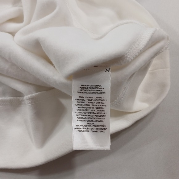 Polo Ralph Lauren Sweatshirt Mens Large White Polo Logo 1967 Fleece P Wing $148 - Picture 6 of 10